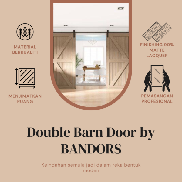 Double Barn Door - Bandors