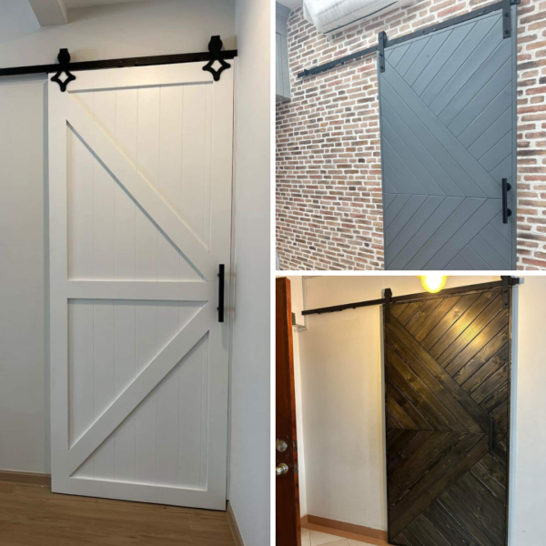 Wood Barn Door - Bandors - Image 4