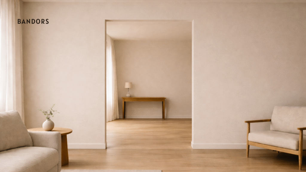 cara memilih saiz barn door berdasarkan bukaan dinding rumah