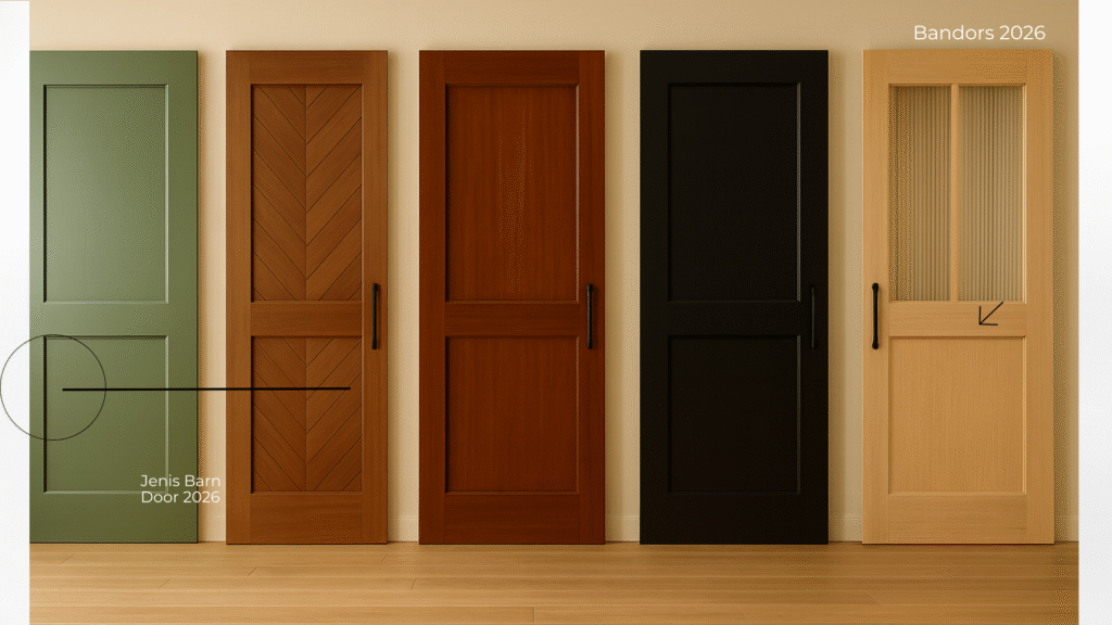 jenis-jenis barn door popular 2026